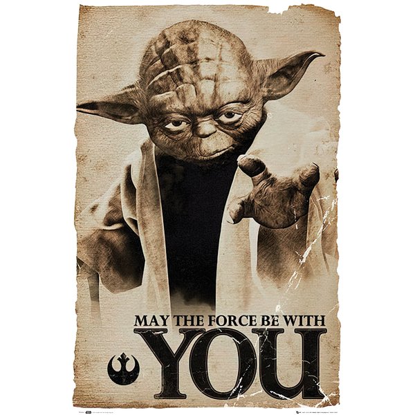 Star Wars Poster Yoda