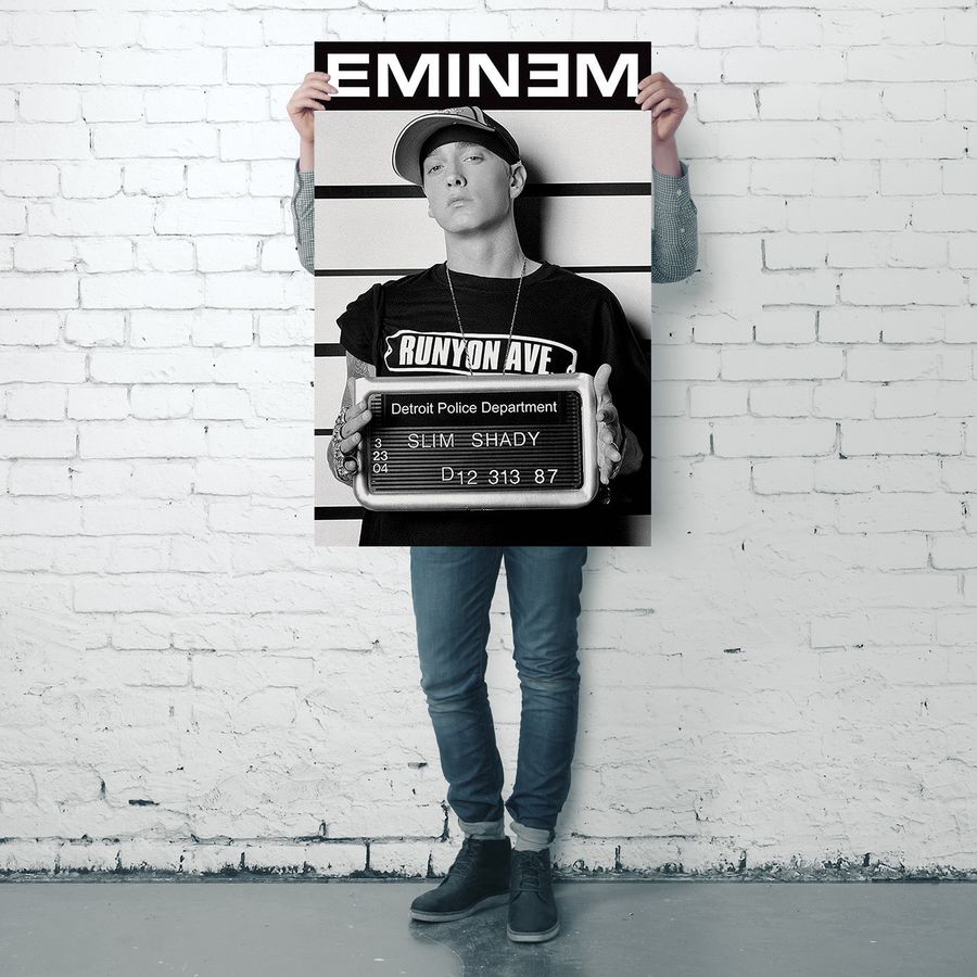 Eminem Old School Poster  Eminem poster, Eminem, Eminem slim shady
