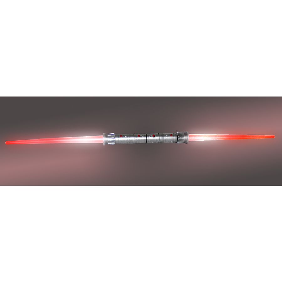 STAR WARS SITH LORD DOUBLE LIGHTSABER COSTUME ACCESSORY RU3955 STAR WARS SITH LORD DOUBLE LIGHTSABER COSTUME ACCESSORY RU3955