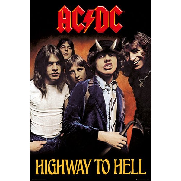 AC/DC "Highway to Hell" Poster