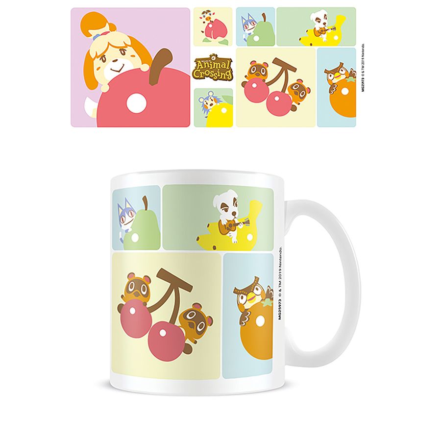 Animal Crossing Mug Characters - Glasses, Mugs, Bowls buy now in the shop  Close Up GmbH