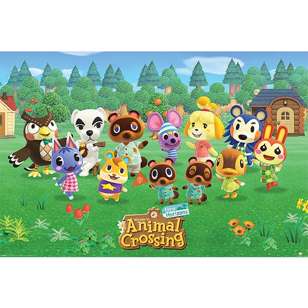 Animal Crossing Poster Lineup