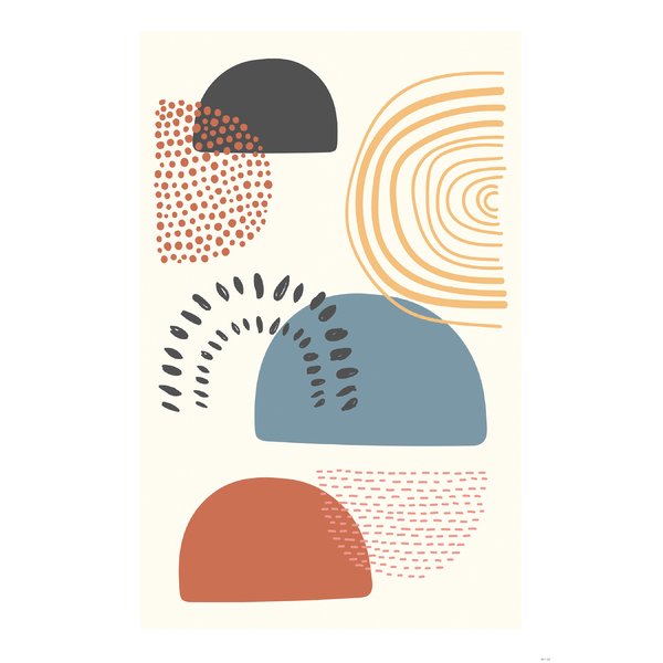 Abstract Shapes Poster