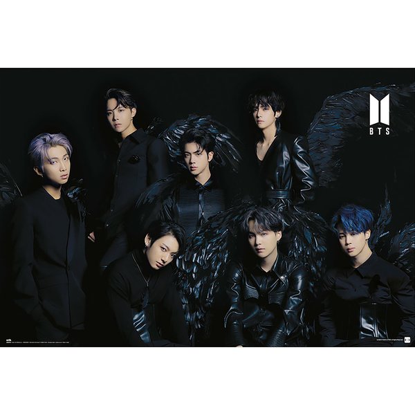 BTS Poster - Black Wings