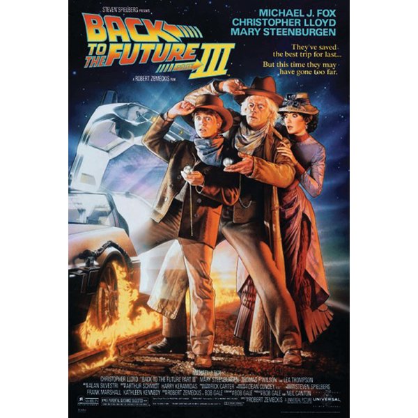 BACK TO THE FUTURE III POSTER