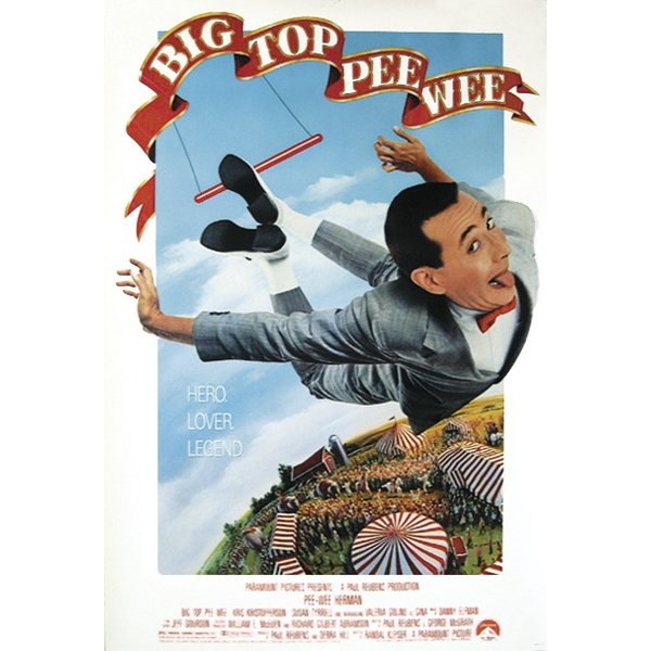 Big top Pee Wee poster