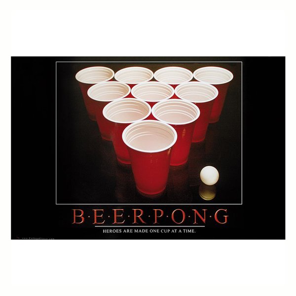 Beer Pong Poster