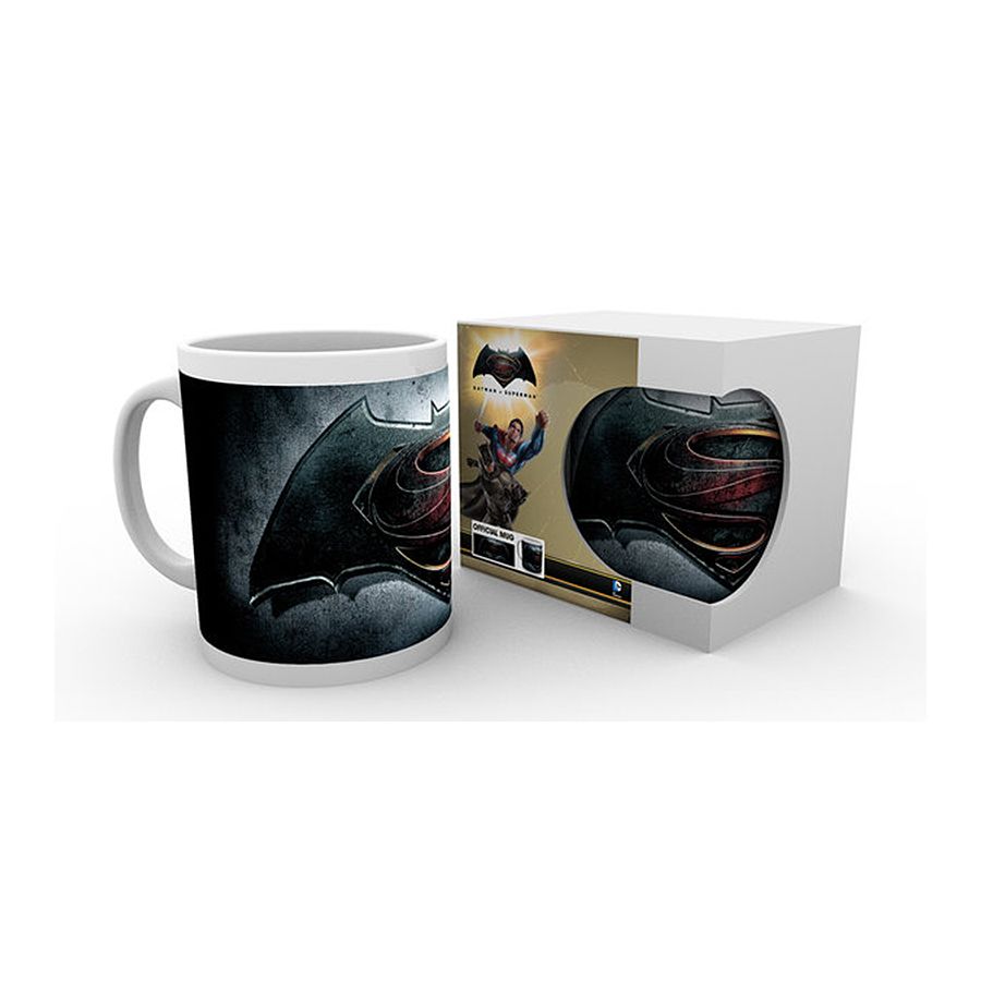 Batman vs Superman Tasse Logo alternativ