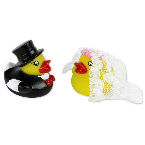 Rubber Duck Wedding Pair 