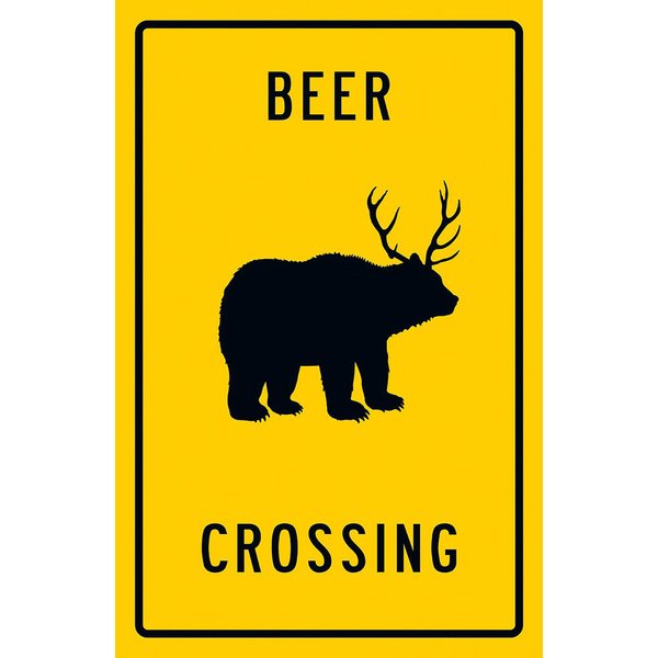 Beer Crossing Poster 