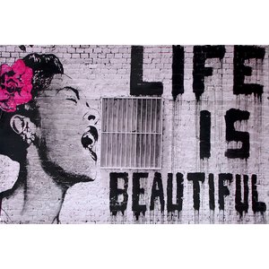 61cm x 91,5cm Close Up Poster Banksy Follow Your Dreams 