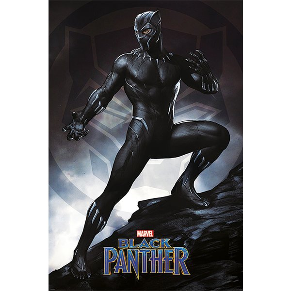 Black Panther Poster Stance