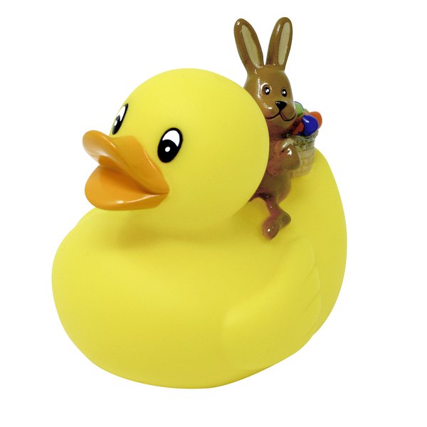 Rubber Duck with Easter Bunny 