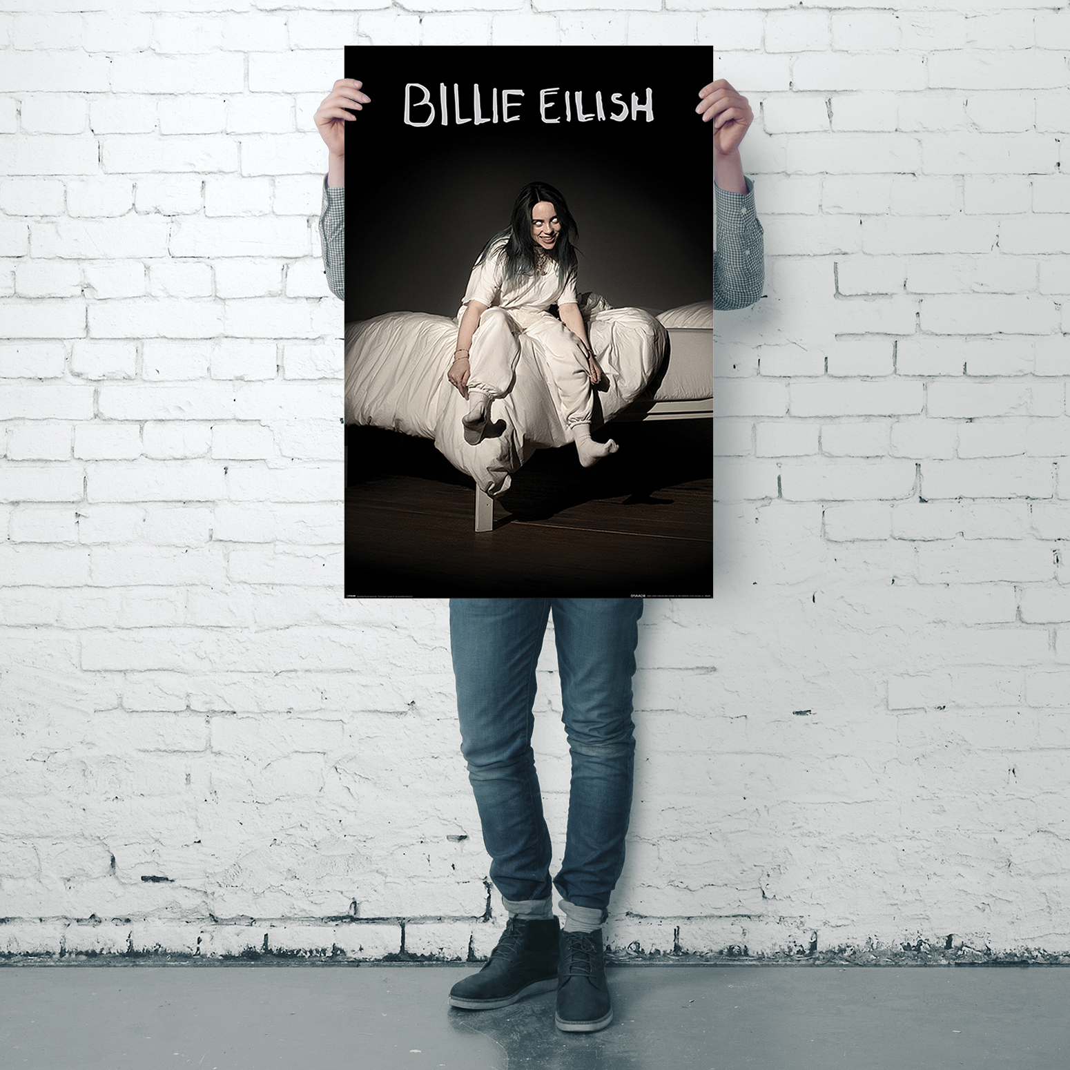 Billie Eilish Poster Where We All Asleep in Up buy Posters now Fall the GmbH - When We shop Do Go Close