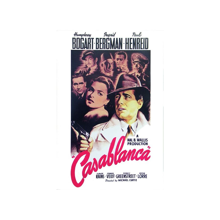 Casablanca Poster 68 x 101 cm