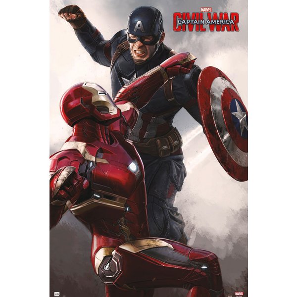 Marvel Captain America - Civil War Poster