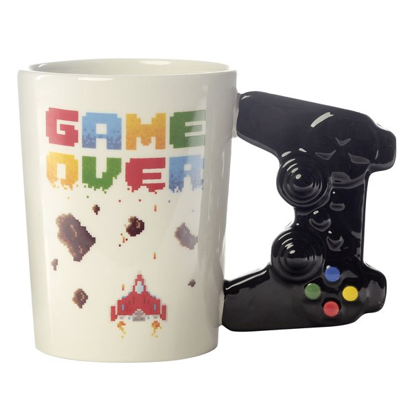 Controller mug Game Over