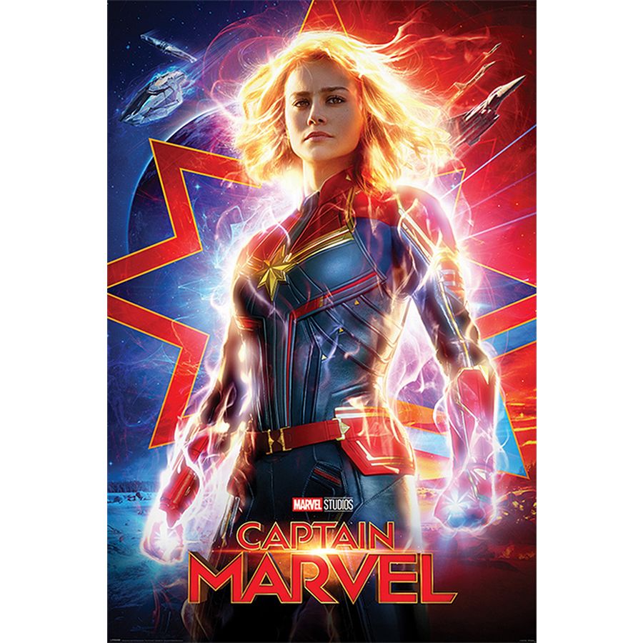 Långiver selvfølgelig lov Captain Marvel Poster Higher, Further, Faster - Posters buy now in the shop  Close Up GmbH