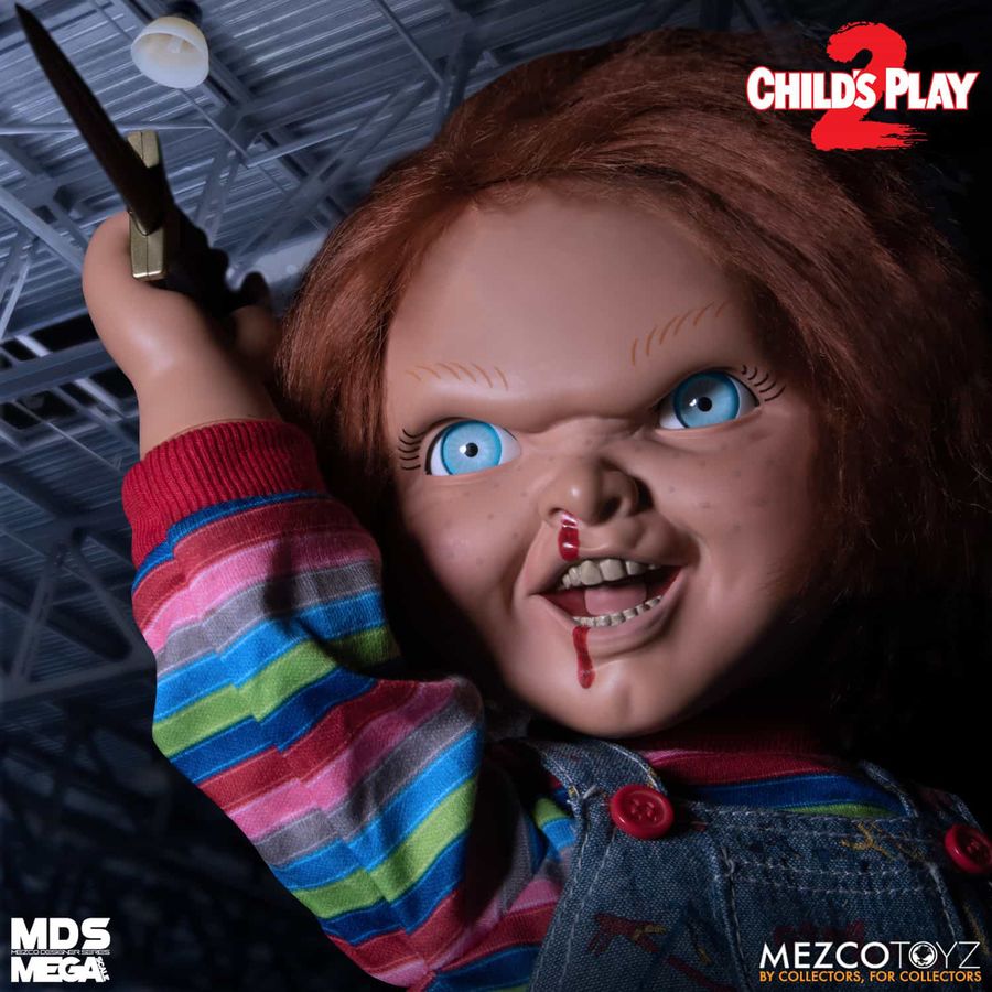 Child's Play 2 Chucky Doll 15" Talking Mega Scale Dolls buy now in