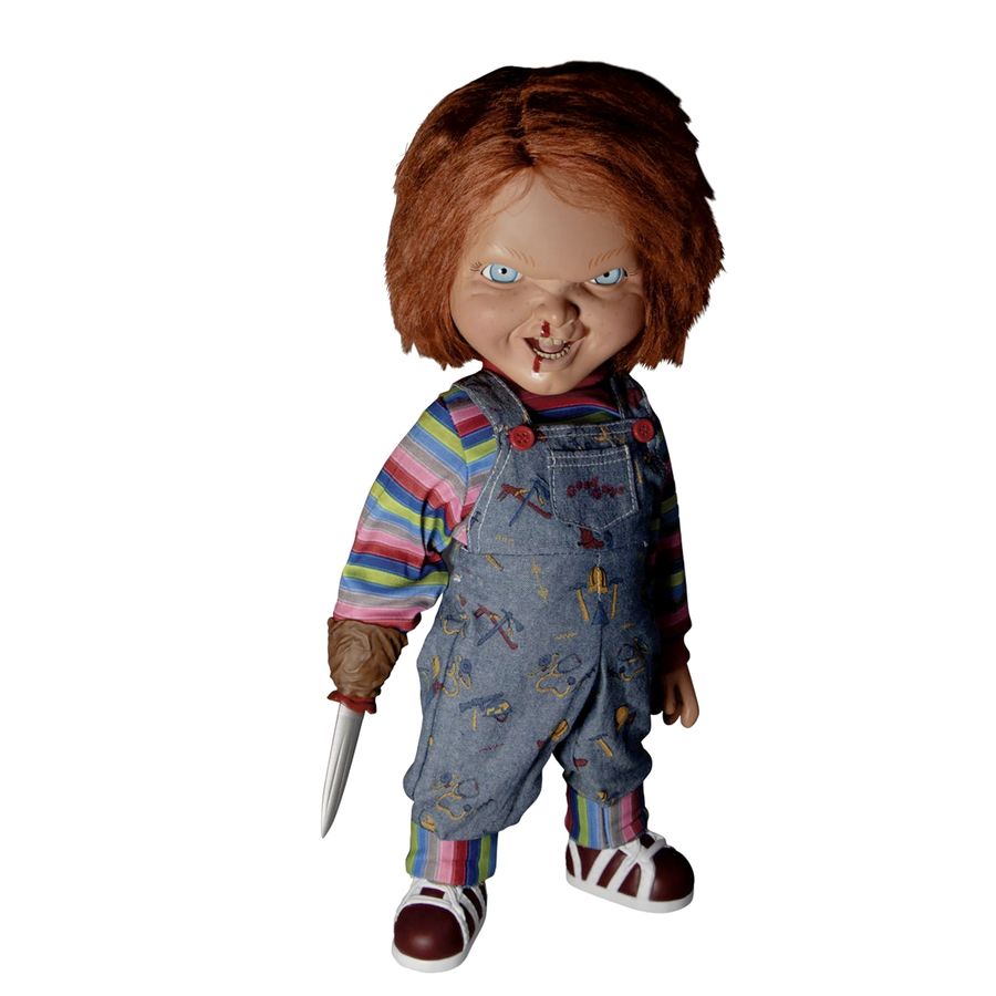 Child's Play Chucky Puppe Talking Mega Scale bei Close Up im Shop!