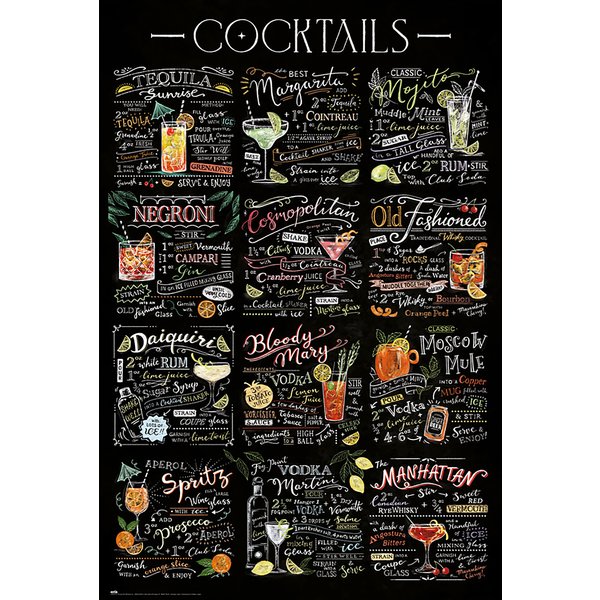 Cocktails Poster -