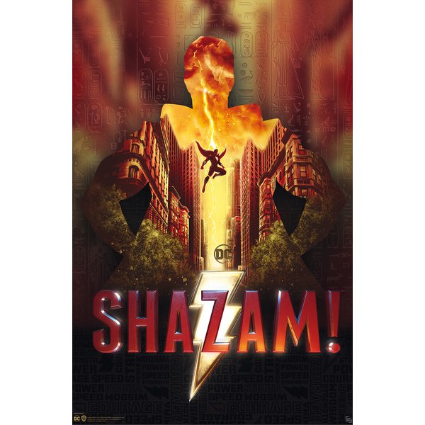 Shazam DC Comics Poster -