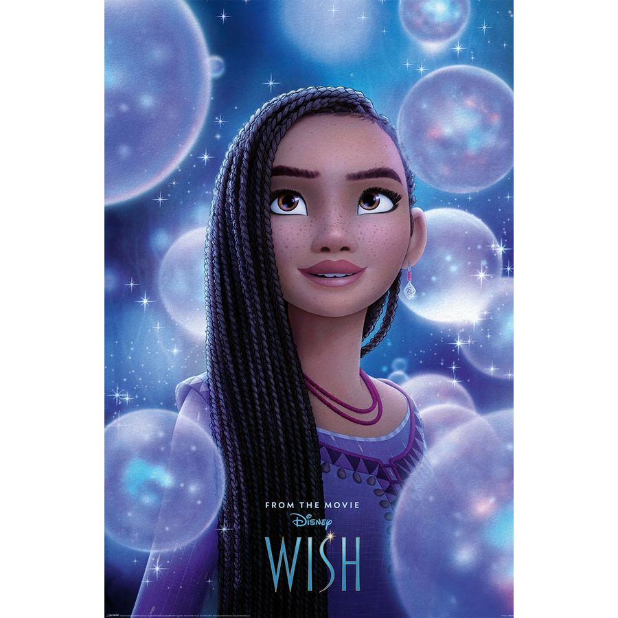 Disney Poster Wish - Asha, on Close Up