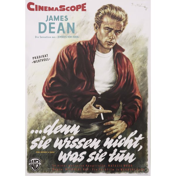 Rebel Without a Cause Poster ("Denn sie wissen nicht, was sie tun")