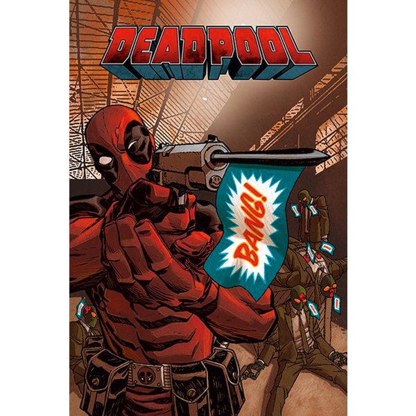 Marvel Comics Deadpool "Bang" Poster