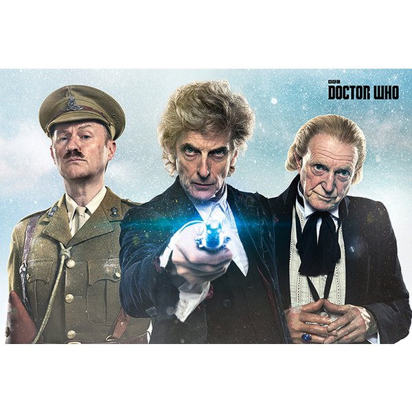 Doctor Who Poster Twice Upon 