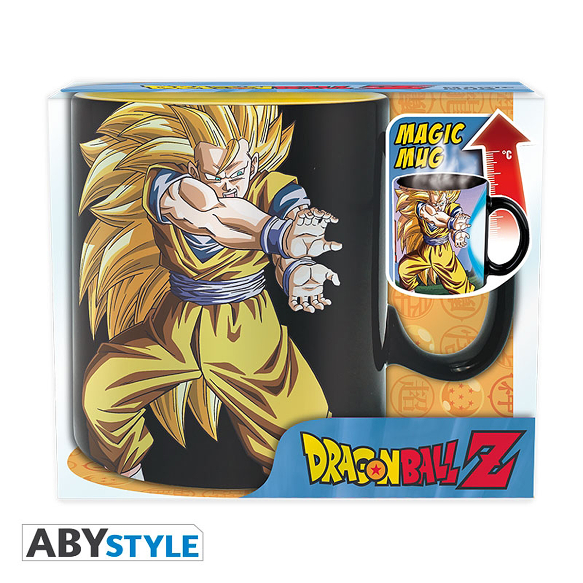 ABYstyle Dragon Ball DBZ Goku Thermoeffekt Tasse 