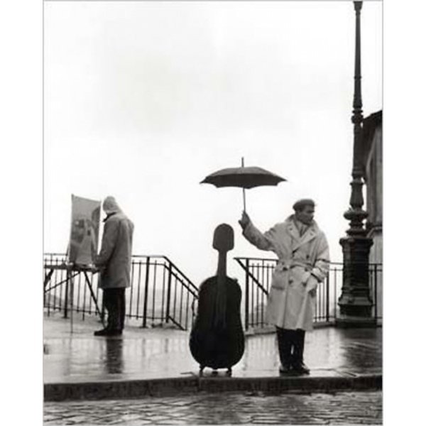 A MUSICIAN IN THE RAIN