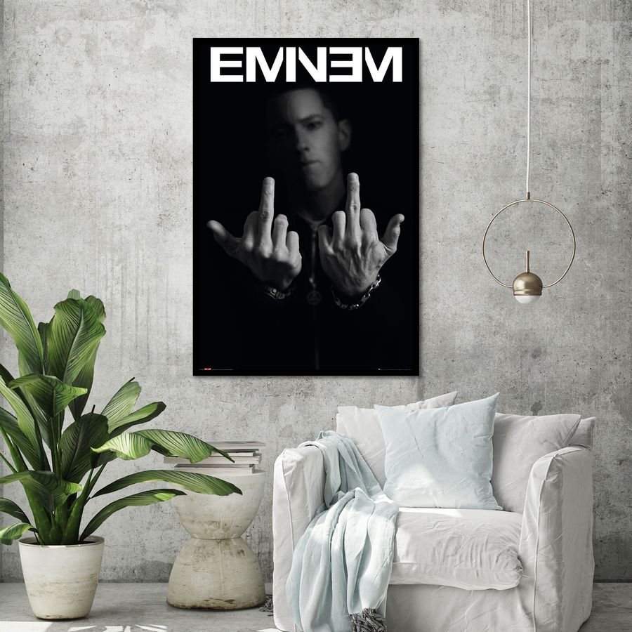 Eminem Poster Fingers MMLP2 - Posters buy now in the shop Close Up