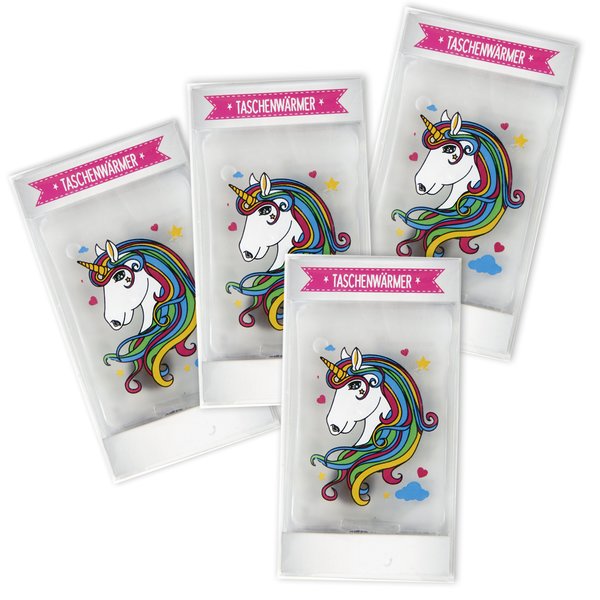 Unicorn Hand Warmer 4-pc Set -