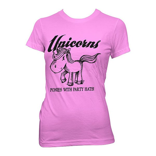 Unicorn Girlie T-Shirt -