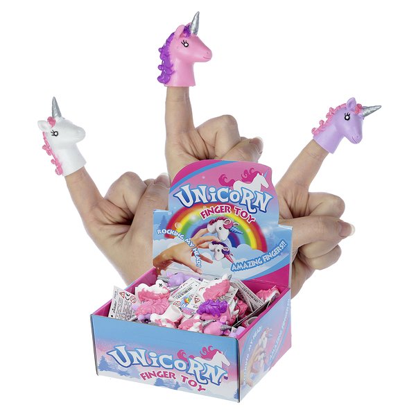 Unicorn Finger Puppets Set of 6