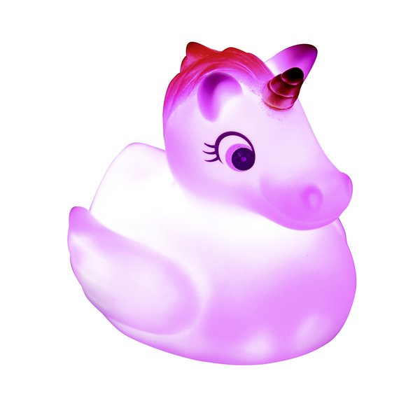 Unicorn Rubber duck with LED