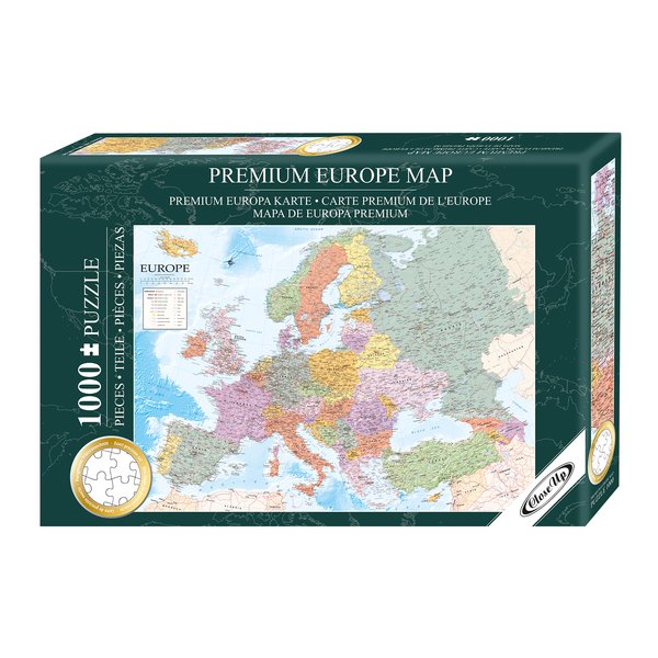 Europe Map Jigsaw Puzzle 1000 pieces - Europe - 68 x 48 cm
