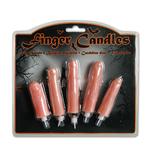 Finger candles set of 5