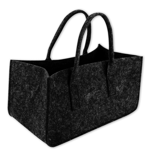 Firewood Felt Bag Anthracite