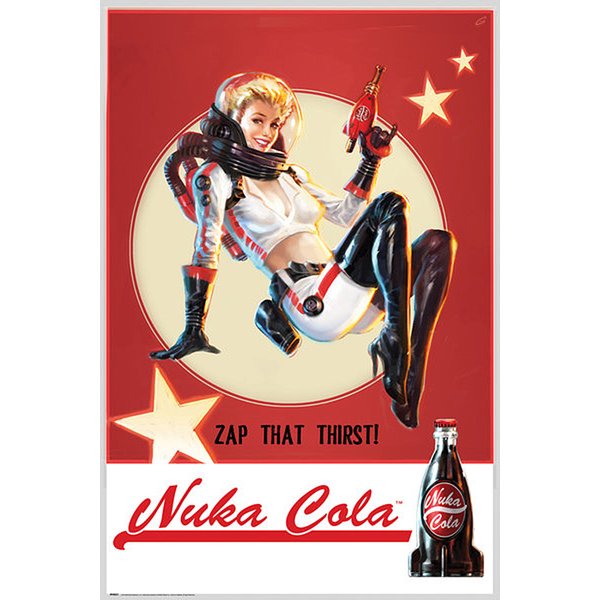 Fallout 4 Nuka Cola Poster - 