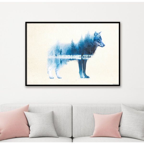 Forest Wolf Poster Madeleine