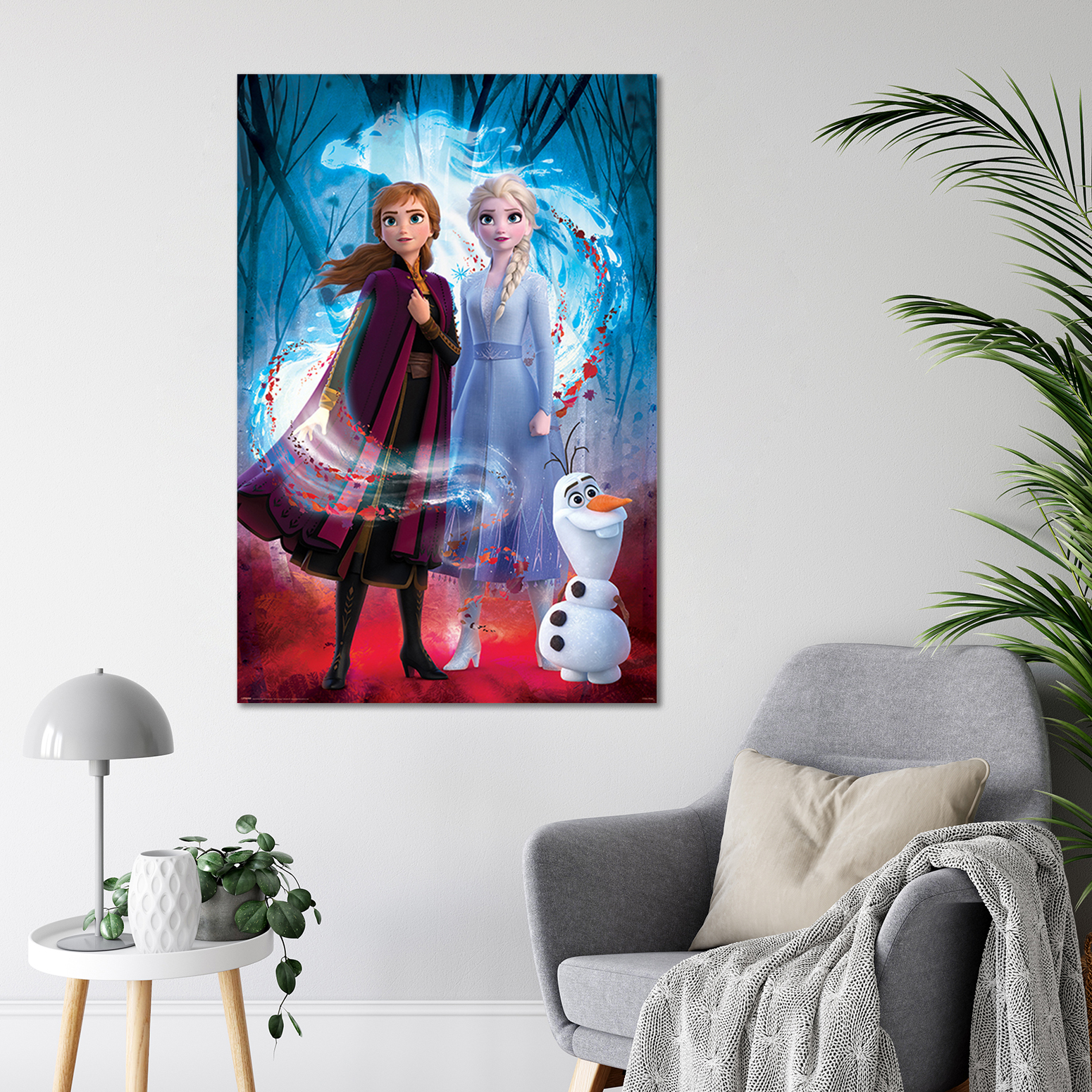 Mini Poster Frozen 2 Guiding Spirit 40 x 50 cm 