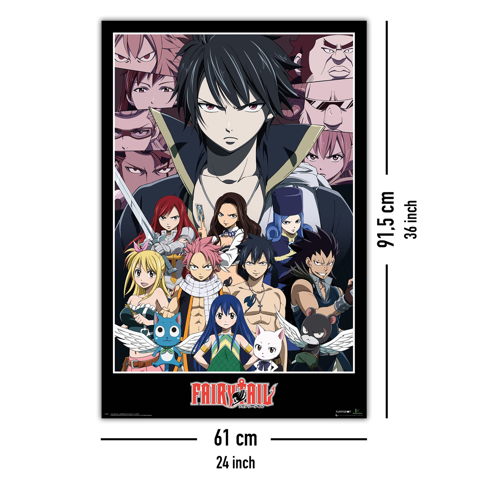 Fairy Tail Poster Group Posters Buy Now In The Shop Close Up Gmbh