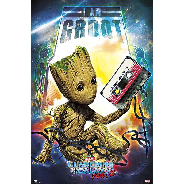 Marvel Guardians of the Galaxy Vol. 2 Poster - 