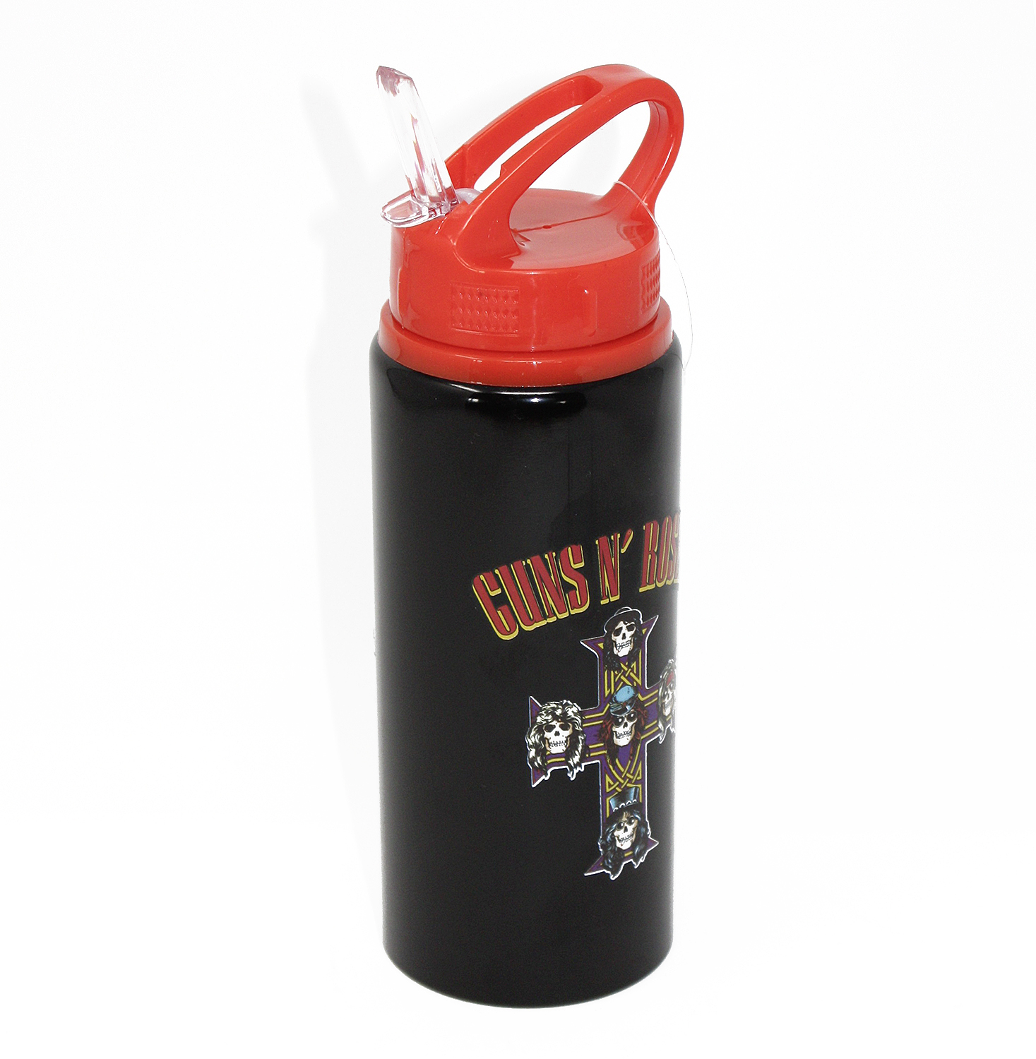 Guns N Roses Logo Aluminium Drink Water Bottle Outdoors Walking Cycling