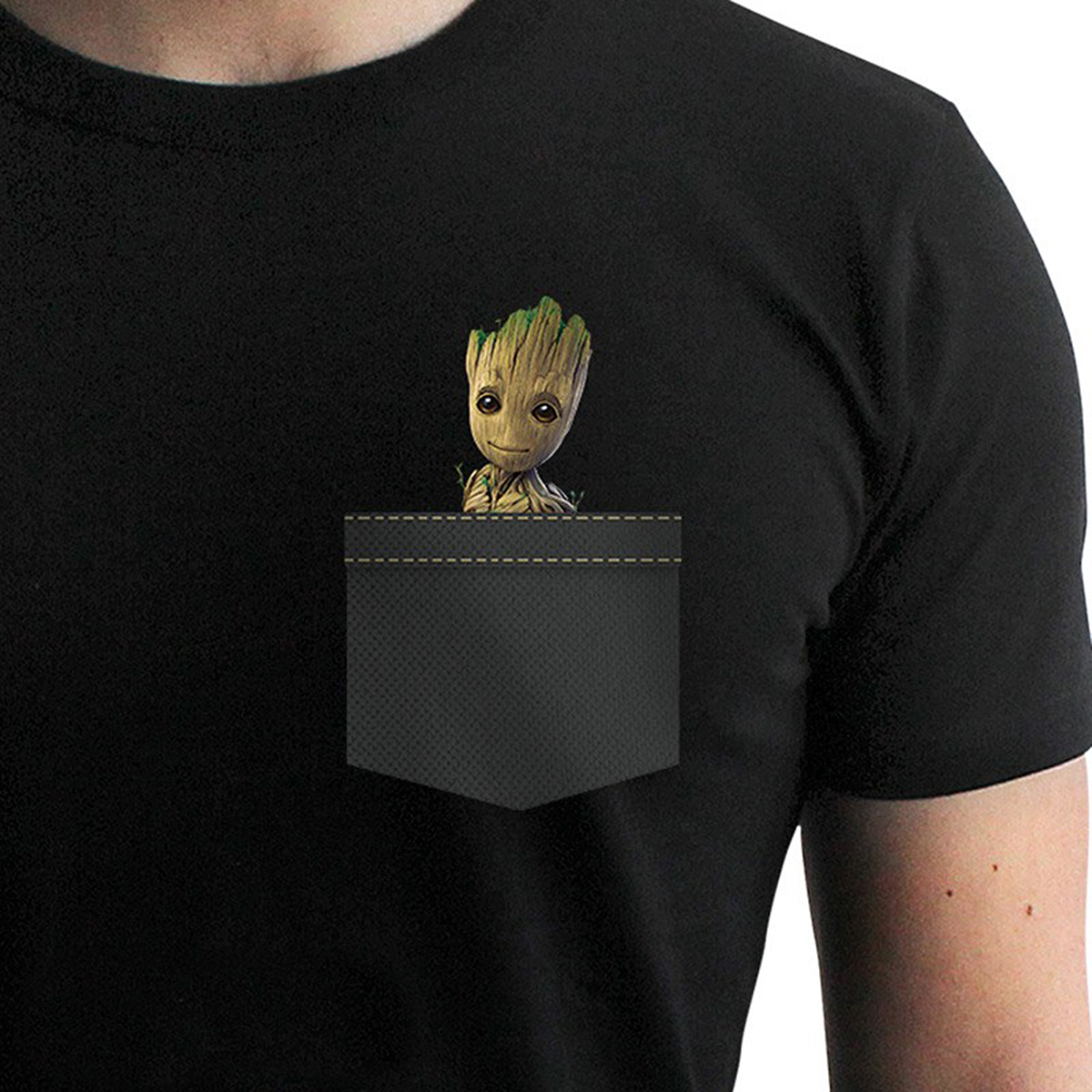 Guardians of the Galaxy T-Shirt Pocket Groot - Shirts buy now in the shop  Close Up GmbH