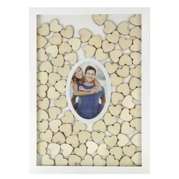 Guestbook in a frame with 