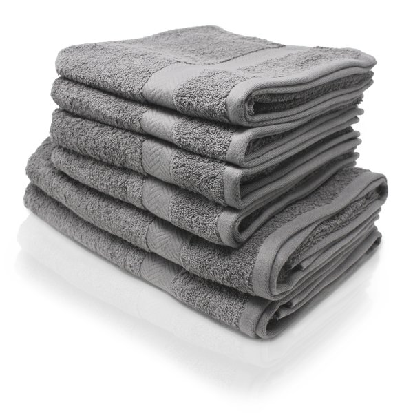 6 Pcs Premium Towel Set - Wash Monkey