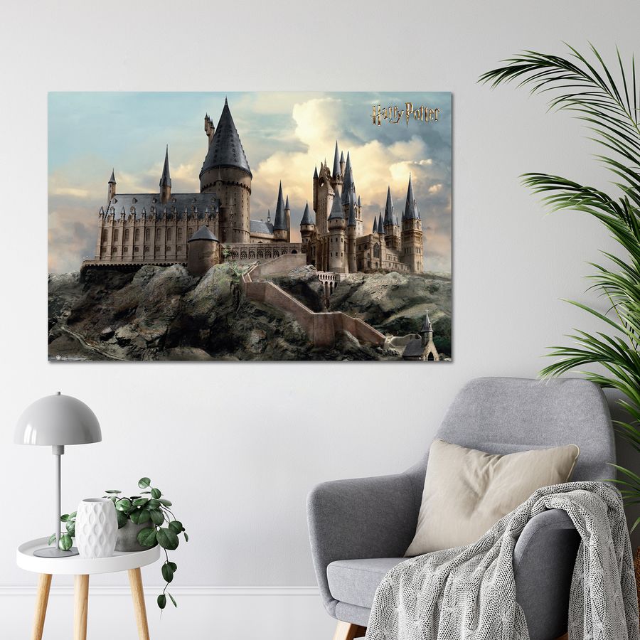 91,5x61 cm Hogwarts Harry Potter Day Film Kino Movie Poster 